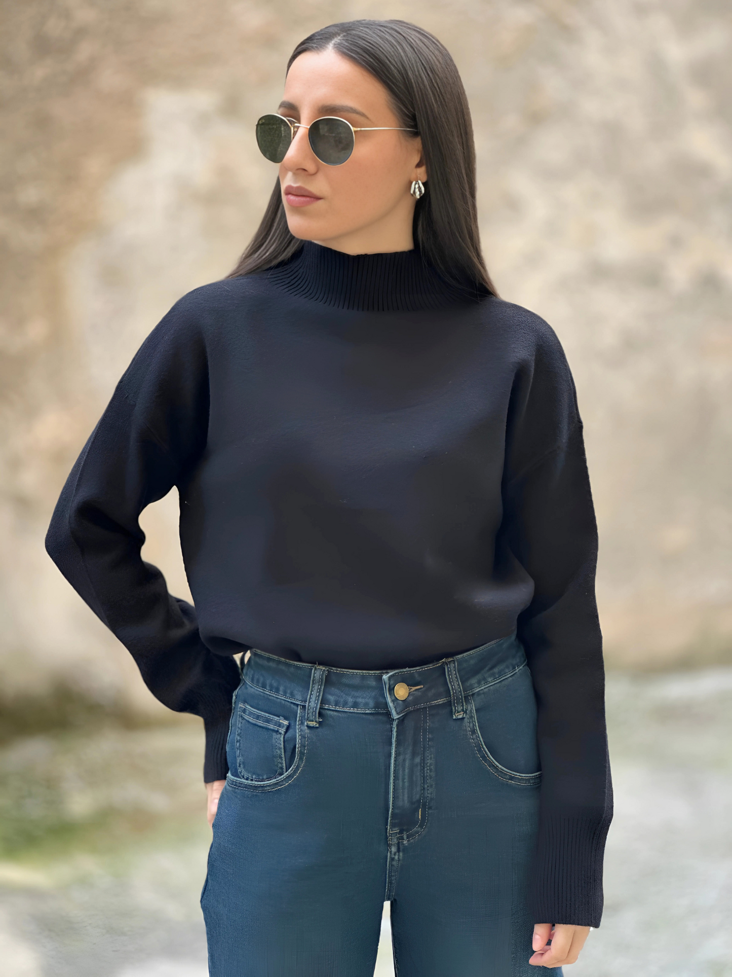 γυναικεία ρούχα, μίνιμαλ, μινιμαλ, γυναικεια ρουχα, style loft, www.style-loft.gr, styleloft, fashion, μόδα, μοδα, γυναίκα, μαύρο πουλόβερ, μαυρο πουλοβερ, γυναικεία πουλόβερ, γυναικεια πουλοβερ, μαύρο ζιβάγκο, μαυρο ζιβαγκο, mavro poulover, mavro zivagko poulover