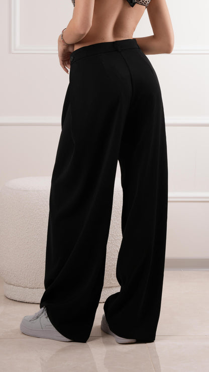 Μαύρο Σετ Κουστουμιού με Γιλέκο - Black Tailored Suit with Vest